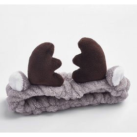 洗脸发箍 麋鹿款咖色